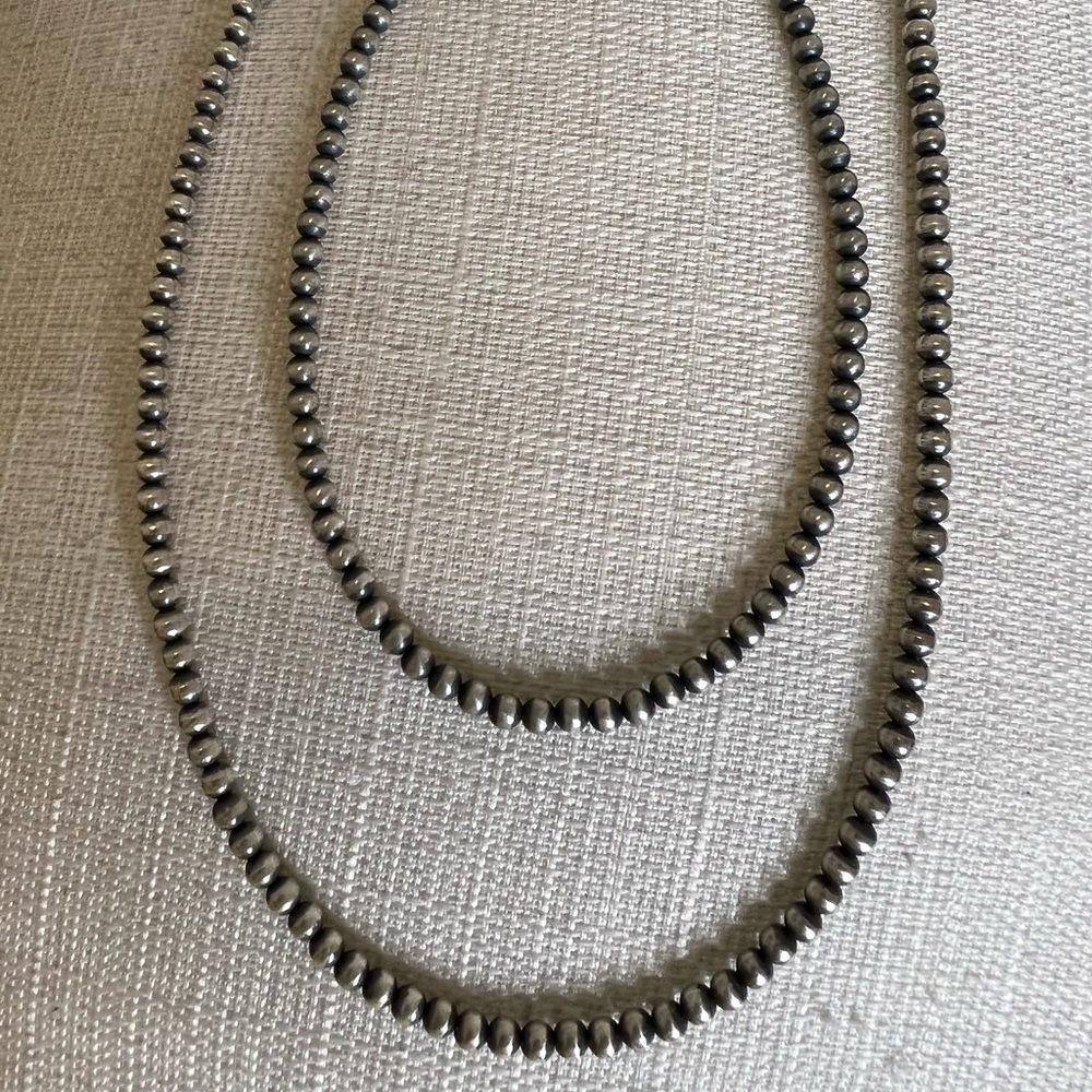 Navajo Pearls & Liquid Turquoise necklace